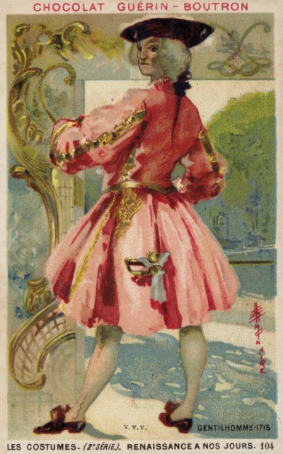 Caballero, 1715 de French School